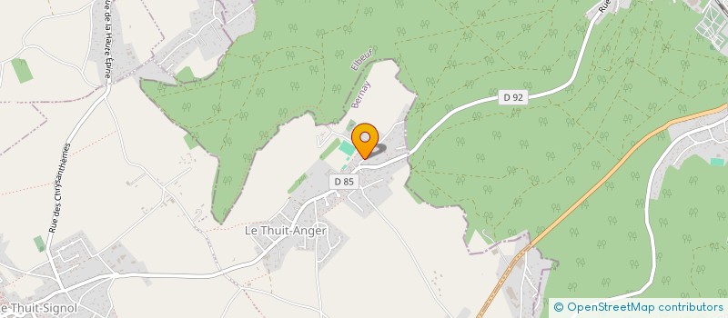 localisation de l'entreprise CELSA  LE THUIT DE L'OISON