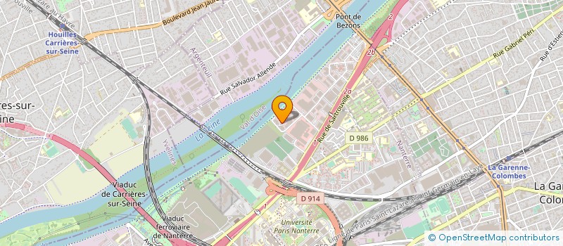 localisation de l'entreprise CELSIO à NANTERRE
