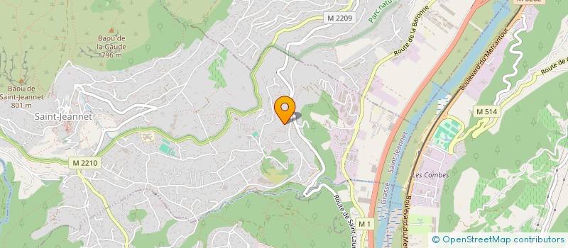 localisation de l'entreprise CELSIUS à SAINT-JEANNET