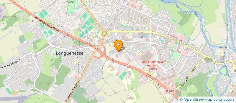 localisation de l'entreprise CELSIUS à LONGUENESSE