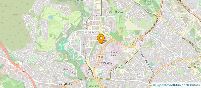 localisation de l'entreprise CELSIUS CONSEILS à MONTPELLIER