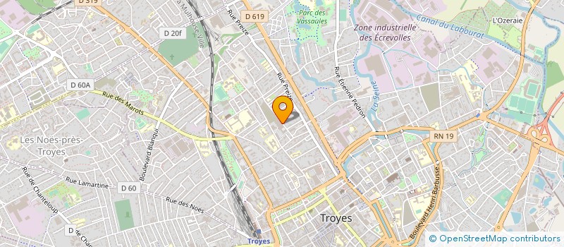 localisation de l'entreprise CELSIUS ENERGIE à TROYES