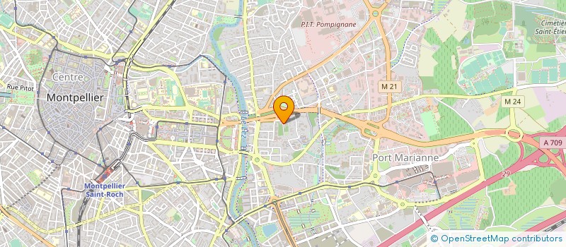 localisation de l'entreprise CELSIUS ENVIRONNEMENT à MONTPELLIER