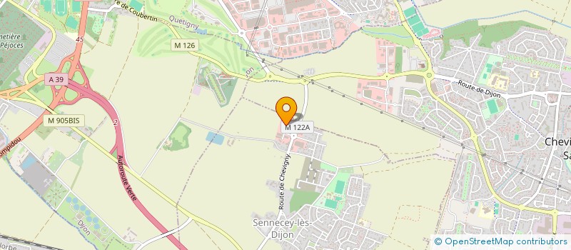 localisation de l'entreprise CELSIUS EQUIPEMENT à SENNECEY-LES-DIJON