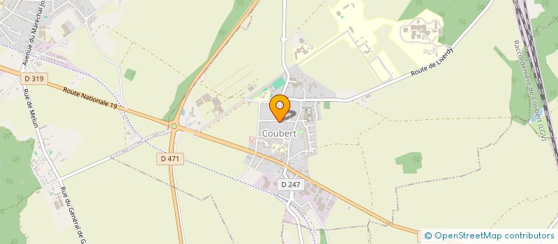 localisation de l'entreprise CELSTEPH  VERNEUIL-L ETANG