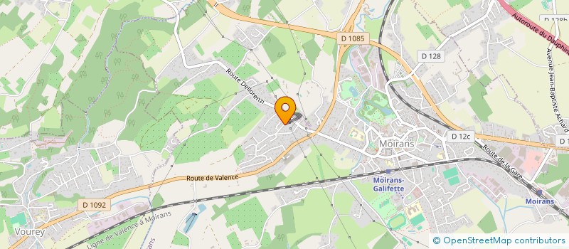 localisation de l'entreprise CELSYS  MOIRANS