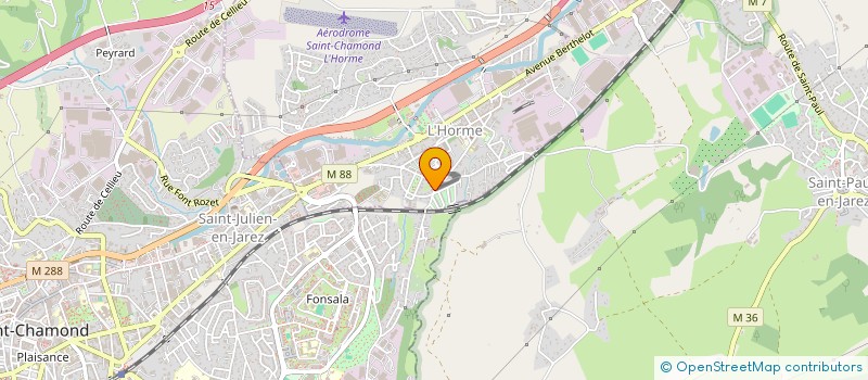 localisation de l'entreprise CELSYS  L'HORME