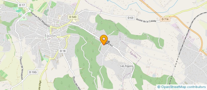 localisation de l'entreprise CELT  EGUILLES