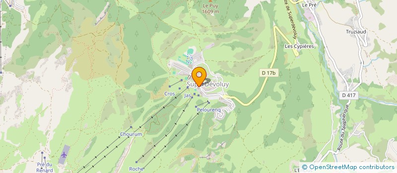 localisation de l'entreprise CELT25  DEVOLUY