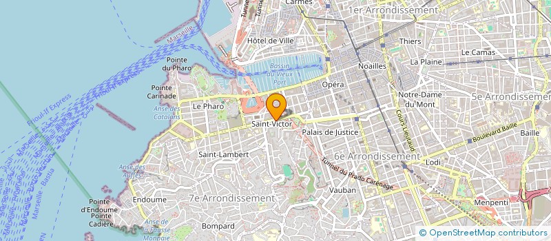 localisation de l'entreprise CELTAZUR à MARSEILLE