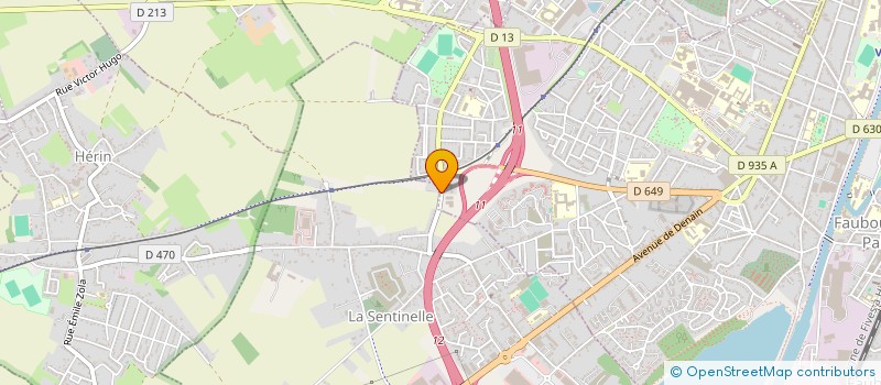 localisation de l'entreprise CELTHO  LA SENTINELLE