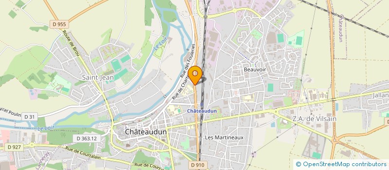 localisation de l'entreprise CELTIB'ARTS à CHATEAUDUN