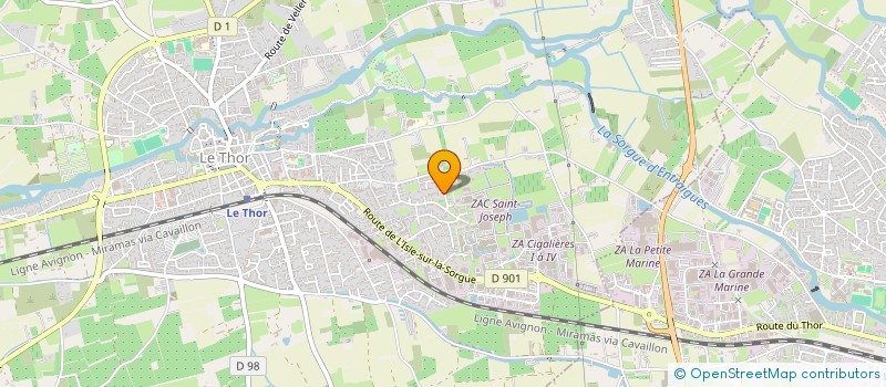 localisation de l'entreprise CELTIC LIVE  LE THOR