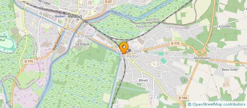 localisation de l'entreprise CELTIC MEDIA  SAINT-NICOLAS-DE-REDON