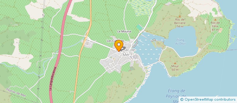 localisation de l'entreprise CELTIC-NUA  PEYRIAC-DE-MER