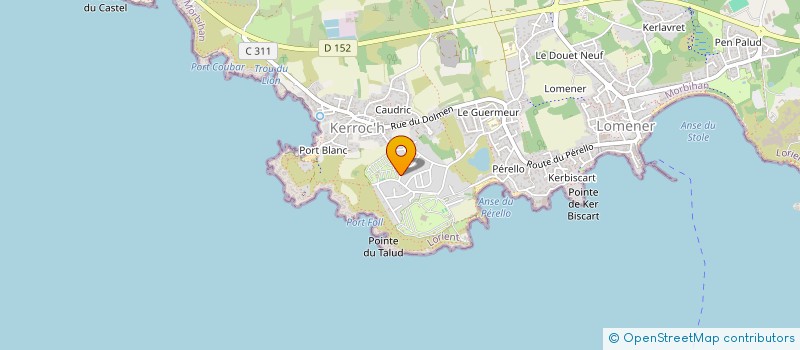 localisation de l'entreprise CELTIC RACING à PLOEMEUR