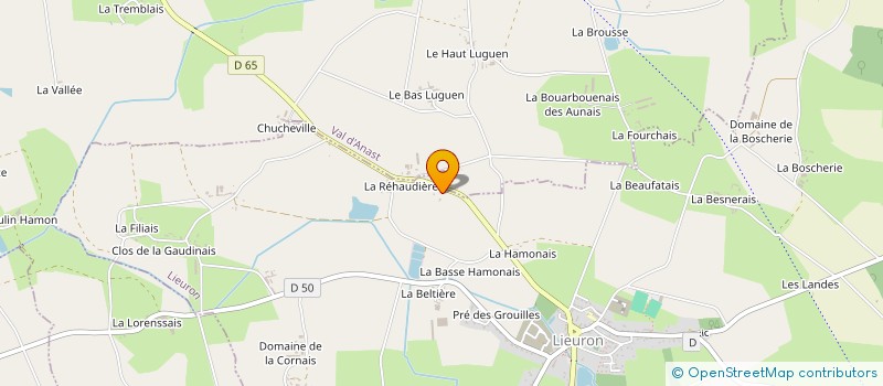 localisation de l'entreprise CELTICODE  LIEURON