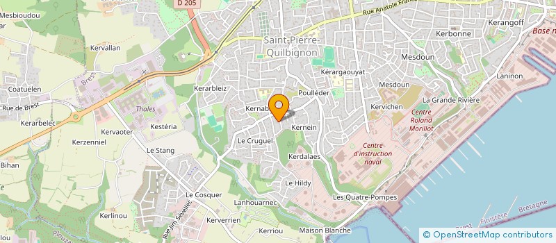 localisation de l'entreprise CELTICS DE BREST-FLOORBALL à BREST