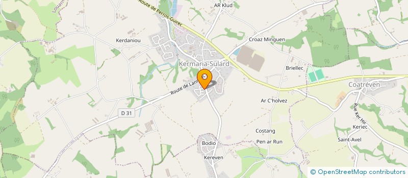localisation de l'entreprise CELTIK DIAGNOSTICS à KERMARIA-SULARD