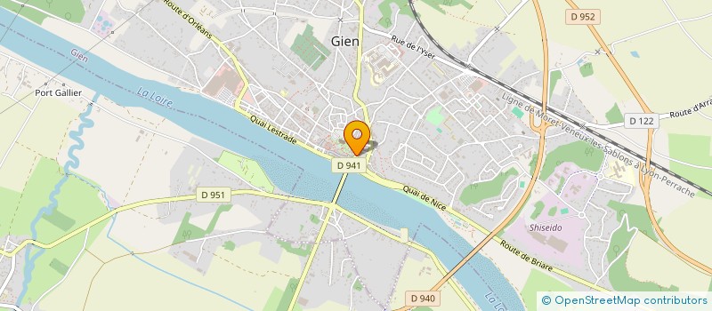 localisation de l'entreprise CELTIQUE  GIEN