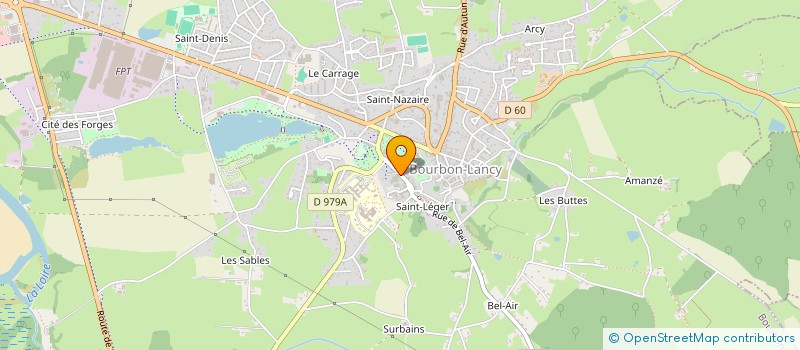 localisation de l'entreprise CELTO  BOURBON-LANCY