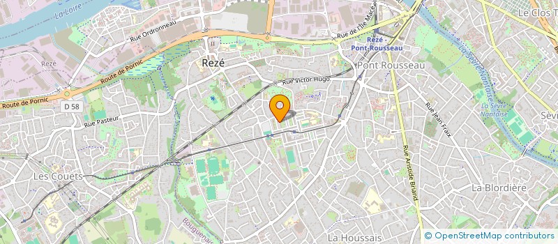 localisation de l'entreprise CELTO COMMUNICATION  REZE