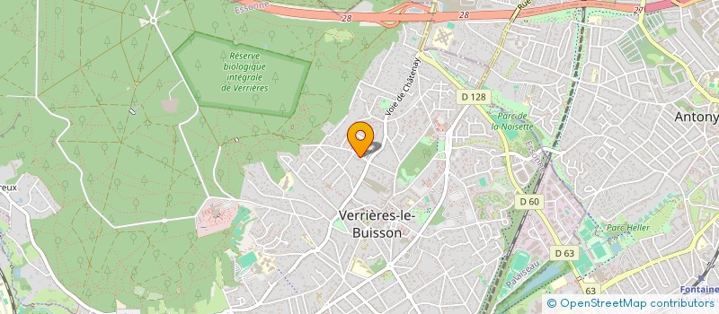 localisation de l'entreprise CELTO FRANCILIENNE PATRIMONIALE à VERRIERES-LE-BUISSON