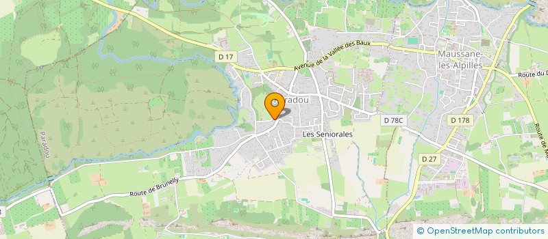 localisation de l'entreprise CELTOLIGURIA  PARADOU