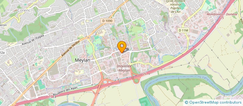 localisation de l'entreprise CELUKEMAX  MEYLAN