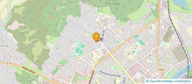 localisation de l'entreprise CELUME à THIONVILLE