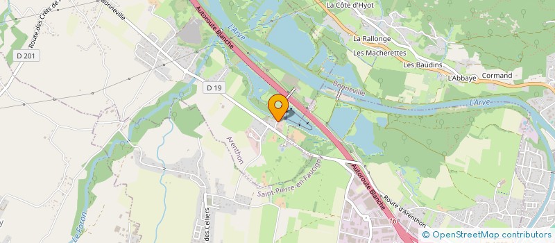 localisation de l'entreprise CELVANN GROUP  ARENTHON