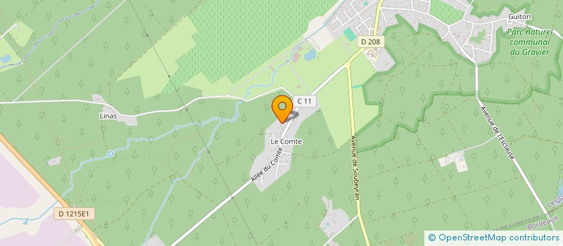 localisation de l'entreprise CELVEDA  ARSAC