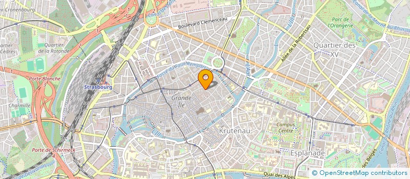 localisation de l'entreprise CELWE à STRASBOURG