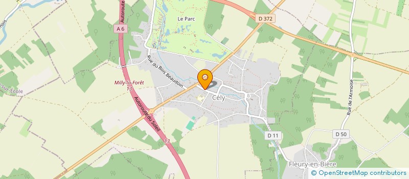 localisation de l'entreprise CELY MARKET  CELY