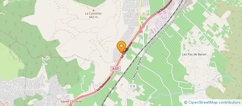 localisation de l'entreprise CELYAMSINE  CUERS