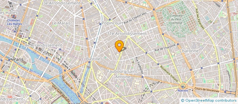 localisation de l'entreprise CELYATIS  PARIS