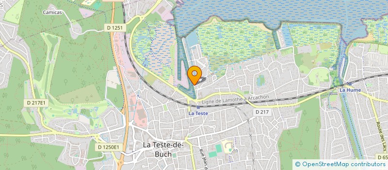 localisation de l'entreprise CELYO  LA TESTE-DE-BUCH