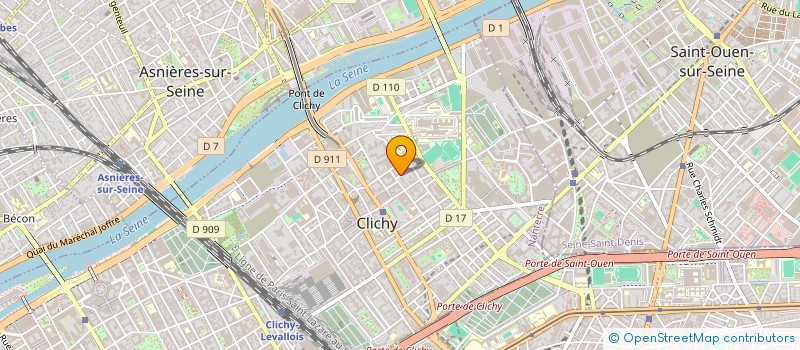 localisation de l'entreprise CELYTECH CONSULTING à CLICHY