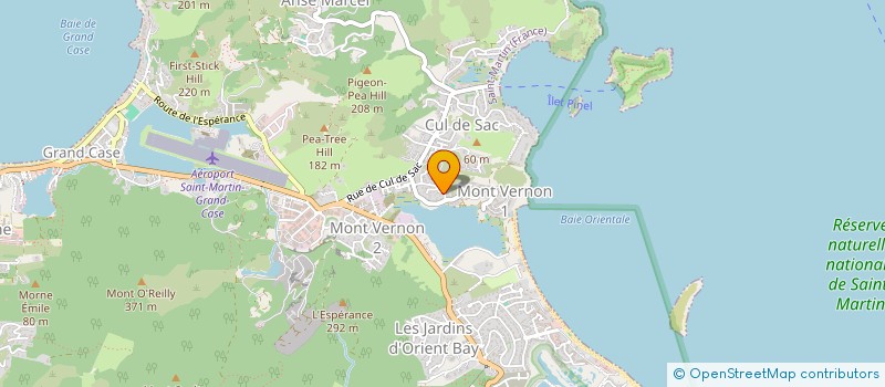 localisation de l'entreprise CEM à SAINT MARTIN