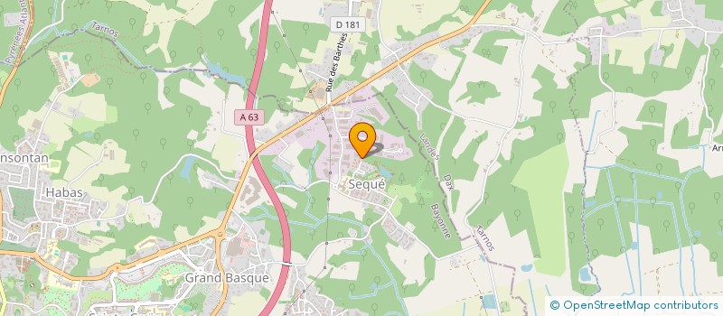 localisation de l'entreprise CEM à BAYONNE