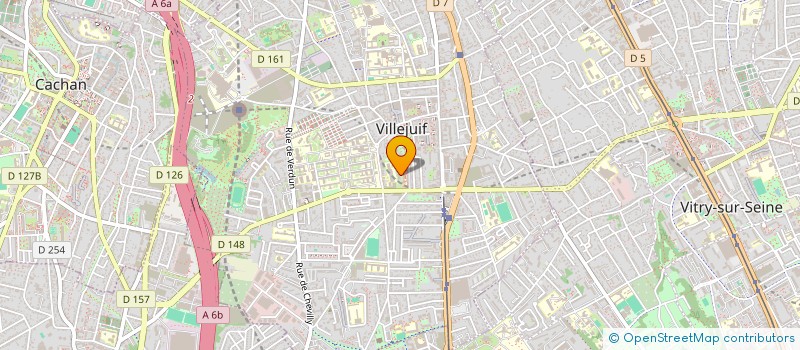 localisation de l'entreprise CEM.BIO  LE KREMLIN-BICETRE