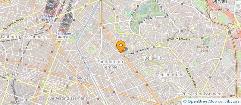 localisation de l'entreprise CEM CO  PARIS