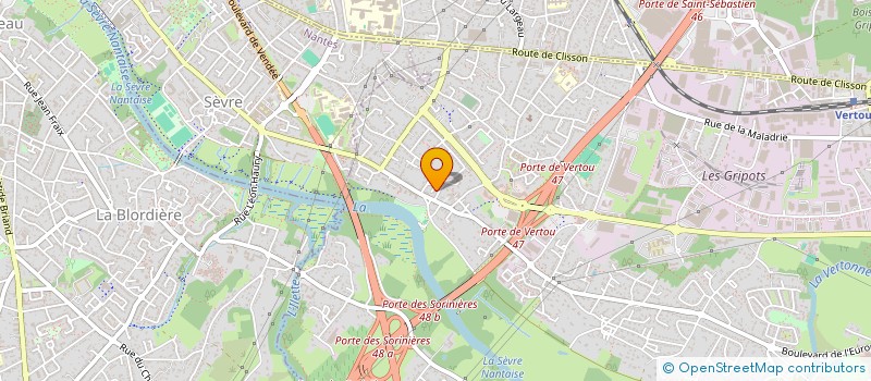 localisation de l'entreprise CEM CONSULTING  VERTOU