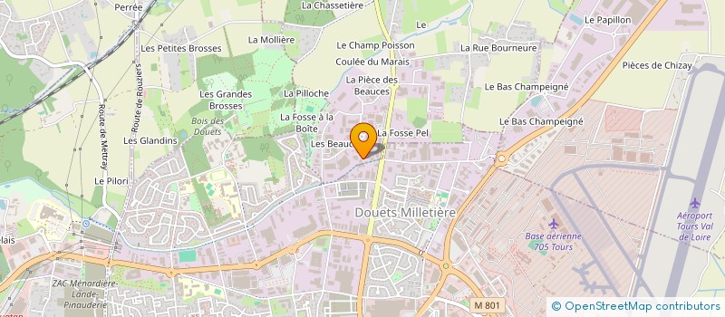 localisation de l'entreprise CEM CONTROLE EXPERTISE MESURAGE  NOTRE-DAME-D'OE