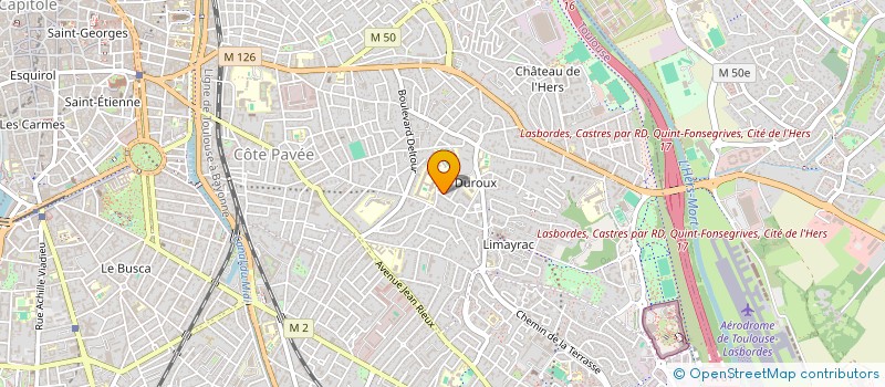 localisation de l'entreprise CEM CULTURE EN MOUVEMENTS à TOULOUSE