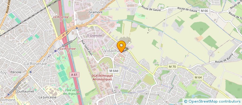 localisation de l'entreprise CEM DEFENSE à BALMA
