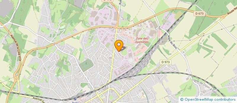 localisation de l'entreprise CEM DONER DISTRIBUTION à DOLE