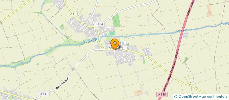 localisation de l'entreprise CEM FORMATIONS  STUTZHEIM-OFFENHEIM