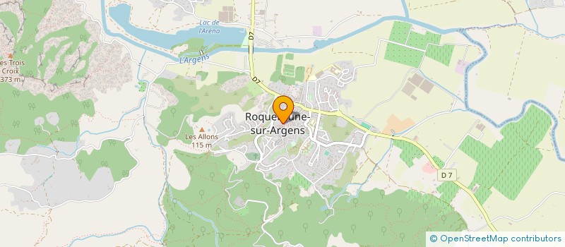 localisation de l'entreprise CEM LOISIRS à ROQUEBRUNE-SUR-ARGENS