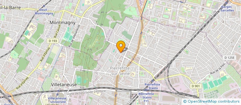 localisation de l'entreprise CEM PLUS CONCEPT à PIERREFITTE-SUR-SEINE